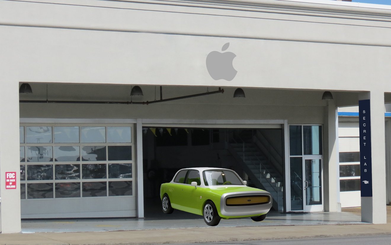 photo of Late-night 'motor noises' emanate from Apple's mysterious car testing center image