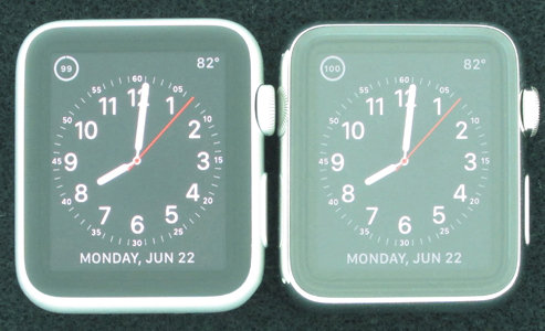 photo of Lab tests show sapphire Apple Watch display suffers worse in ambient light than Ion-X glass image
