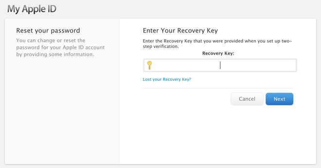 How to reset Apple ID password