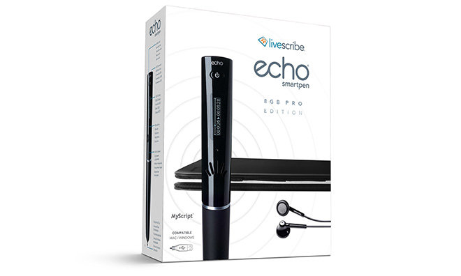 photo of Livescribe debuts note-taking, audio-recording Echo Smartpen 8GB Pro Edition image