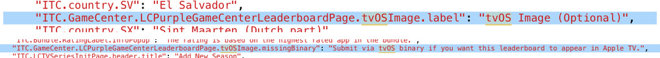Noen har funnet ut at iTunes Connect henviser til tvOS i koden - spekuleres nå i å være navnet på det nye Apple TV-grensesnittet. 