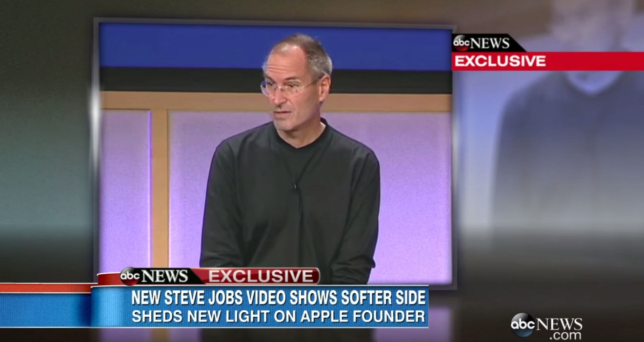 photo of Watch: Newly released video shows 'softer side' of late Apple cofounder Steve Jobs image