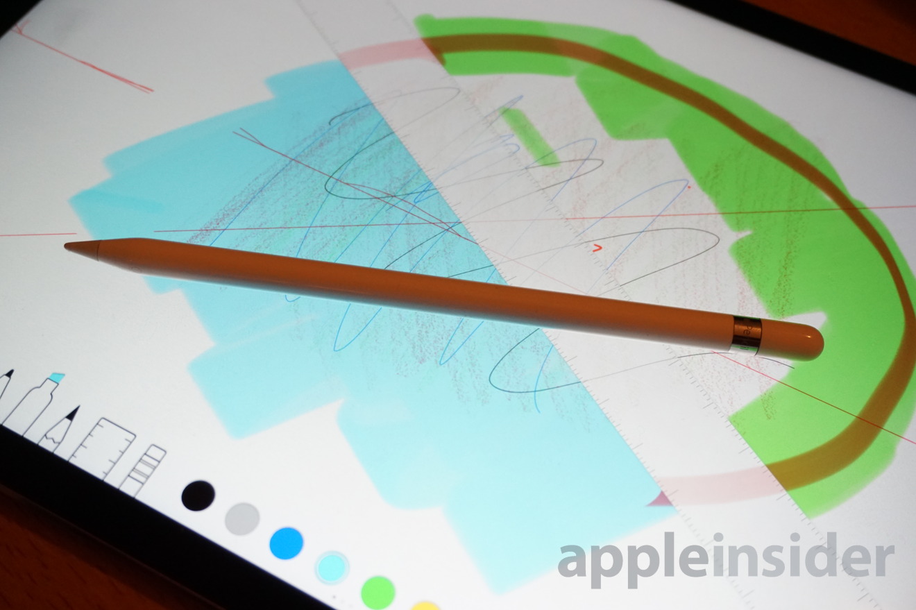 First look: Apple Pencil paired with iPad Pro is no ordinary stylus