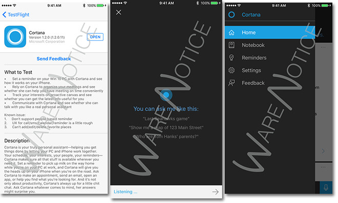 photo of Microsoft rolls out Cortana for iOS to select beta testers image